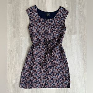 Market & Spruce • Navy paisley sleeveless dress